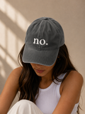 “No” Cap