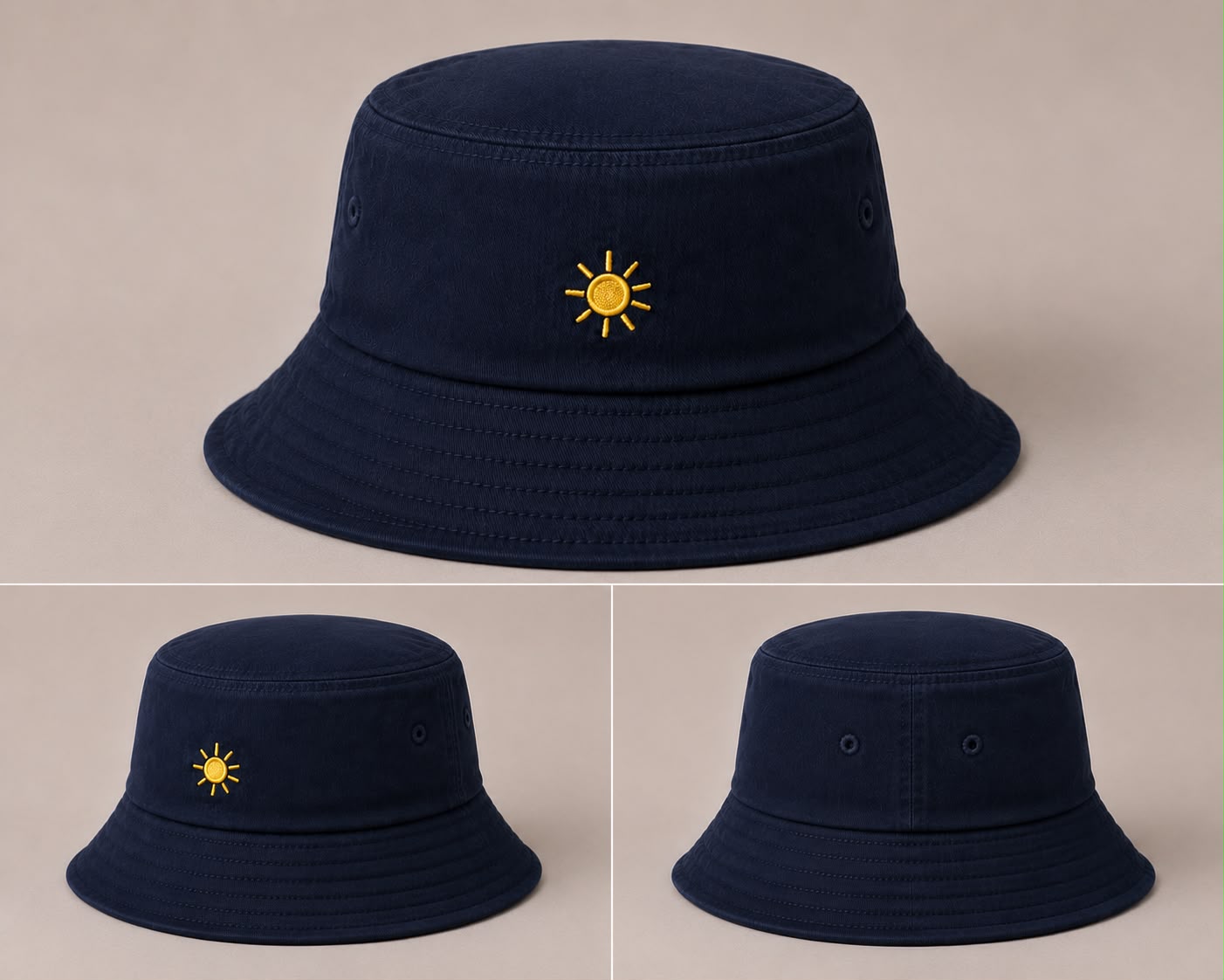 "Sun" Bucket Hat