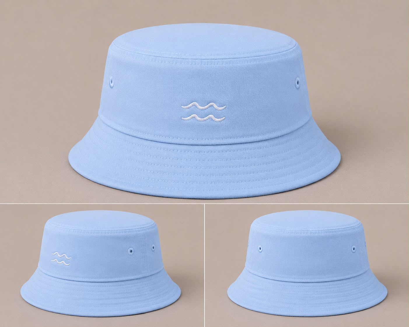 "Waves" Bucket Hat